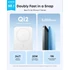 Anker Nano PowerBank 5000mAh vezeték nélküli mágneses fehér (A1665H21)
