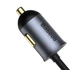 Baseus Share Together PPS autós gyorstöltős hosszabbítóval 120W 3xUSB-A 1xUSB-C szürke (CCBT-B0G)