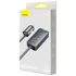 Baseus Share Together PPS autós gyorstöltős hosszabbítóval 120W 3xUSB-A 1xUSB-C szürke (CCBT-B0G)
