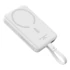 Baseus Magnetic Mini PowerBank vezeték nélküli 10000mAh 30W fehér (P1002210B223-00)