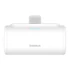 Baseus Compact 20W PowerBank 5000mAh Lightning fehér (P10068307213-00)