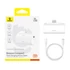 Baseus Compact 20W PowerBank 5000mAh Lightning fehér (P10068307213-00)