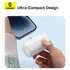 Baseus Compact 20W PowerBank 5000mAh Lightning fehér (P10068307213-00)