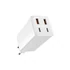 Baseus GaN6 Pro hálózati gyorstöltő 100W 2×USB-C + 2×USB-A fehér (P10162705212-00)