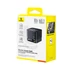 Baseus Super GaN töltőállomás 100W 1×USB-A + 2×USB-C + USB-C kábellel fekete (P10164001123-00)