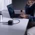 Baseus Super GaN töltőállomás 100W 1×USB-A + 2×USB-C + USB-C kábellel fekete (P10164001123-00)