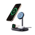 Baseus EnerFill FS41 3-in-1 vezeték nélküli töltő állvány 22,5W, fekete + USB Type-C, 1m kábel (P10281904123-02)