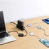 Baseus Free2Draw Mini USB Type-C 100W automata behúzós gyorstöltő adatkábel 1m lila (P10364500511-00)