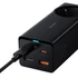 Baseus GaN3 Pro 65W töltőállomás 2xUSB-A 2xUSB-C+ AC fekete (PSZM000901)