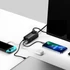Baseus GaN3 Pro 65W töltőállomás 2xUSB-A 2xUSB-C+ AC fekete (PSZM000901)
