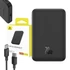 Baseus Magnetic Mini vezeték nélküli PowerBank 5000 mAh 20W +  60W USB-C fekete (P10022107113-00)