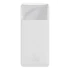 Baseus Bipow Powerbank, 30000mAh, 20W (fehér)