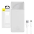 Baseus Bipow Powerbank, 30000mAh, 20W (fehér)