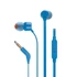 JBL Tune 110 vezetékes mikrofonos fülhallgató kék (JBL-T110-BLU)