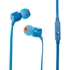 JBL Tune 110 vezetékes mikrofonos fülhallgató kék (JBL-T110-BLU)