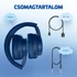 LAMAX GlowKid1 Blue Bluetooth gyerek fejhallgató kék (8595724902928)