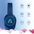 LAMAX GlowKid1 Blue Bluetooth gyerek fejhallgató kék (8595724902928)