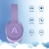 LAMAX GlowKid1 Pink Bluetooth gyerek fejhallgató rózsaszín (8595724902935)