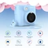 LAMAX InstaKid1 Blue Instant hőpapíros fényképezőgép, kék