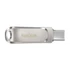 SanDisk DUAL DRIVE LUXE PenDrove USB 3.1 USB-C 128GB ezüst (00186464)