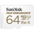 SANDISK microSDXC Max Endurance - 64GB (186473)