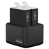 GoPro Dual Battery Charger + Enduro Batteries (Hero9 / Hero10 / Hero11 / Hero12)